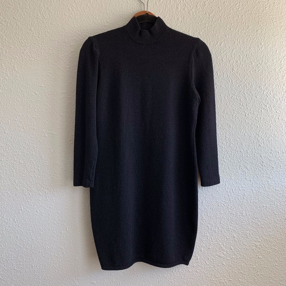 St John | Knit Turtleneck Dress